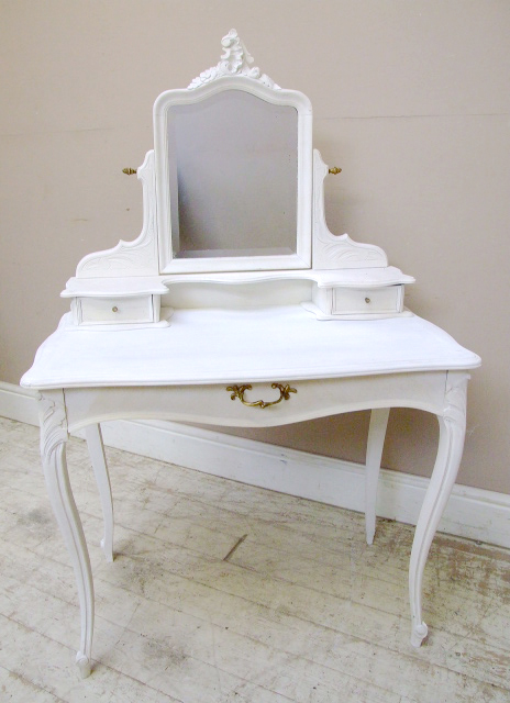 superb french antique rococo style dressing table
